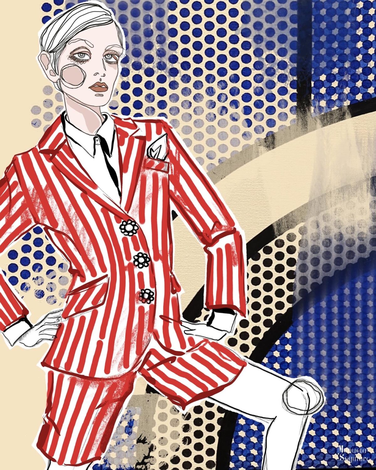 illustratrice. fashion illustration