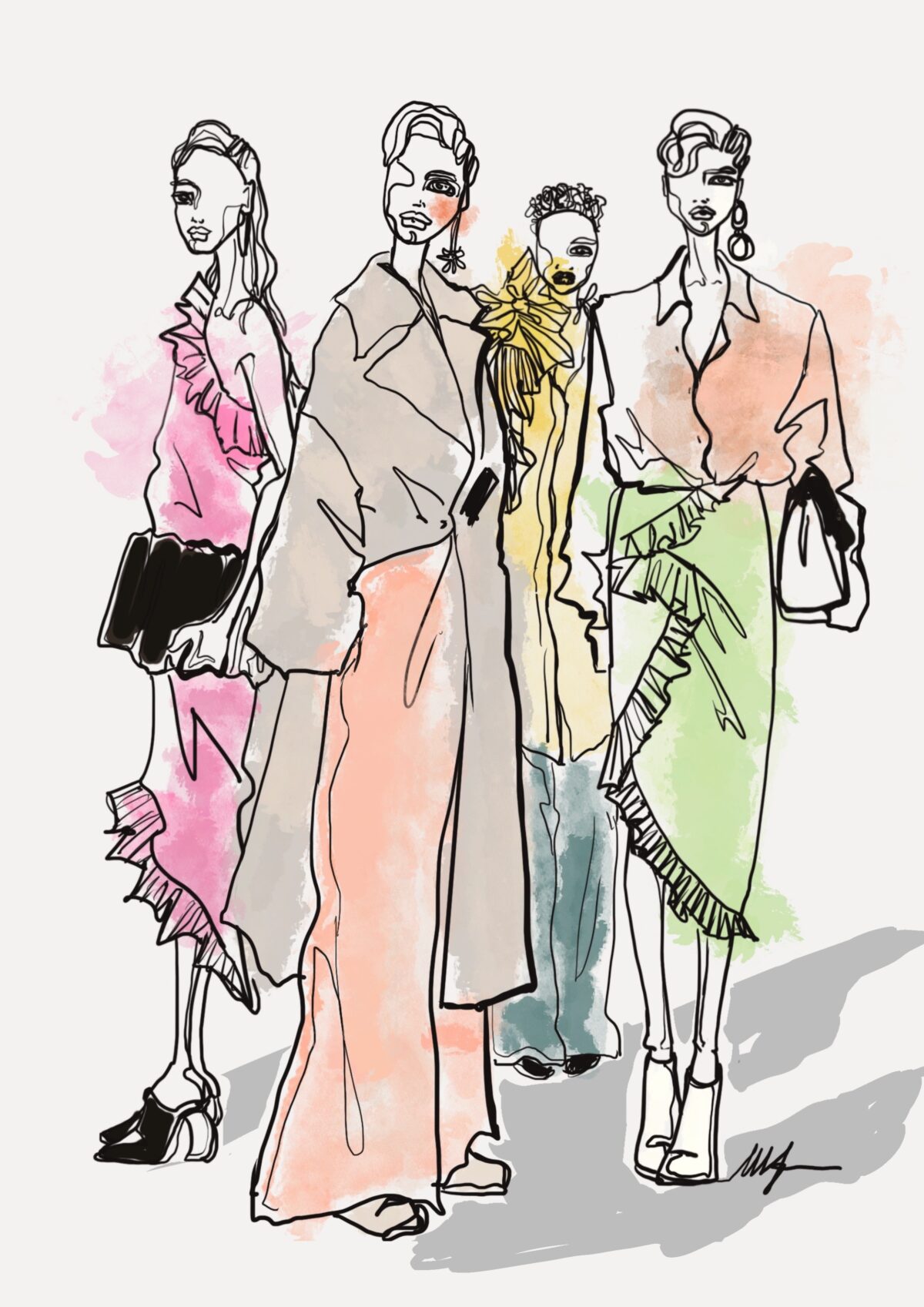Fashion illustration