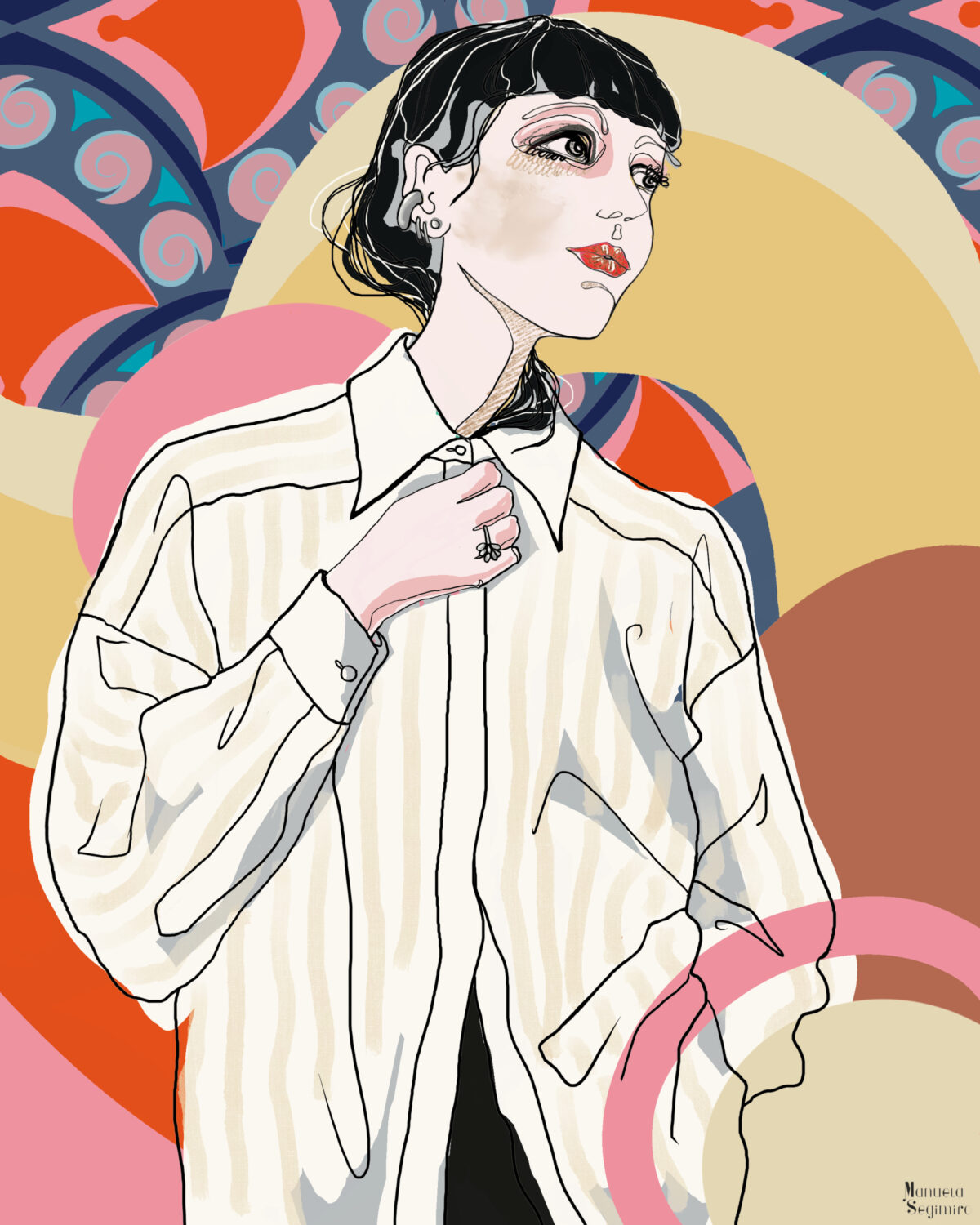 WEAVE MAGAZINE rivista indipendente illustrazioni di Manuela Segimiro