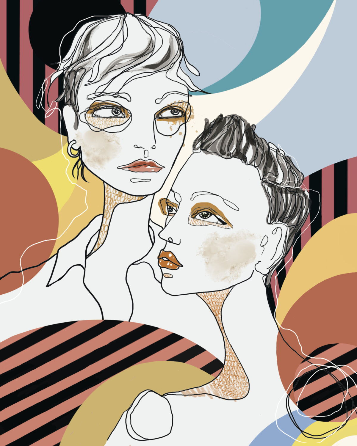 WEAVE MAGAZINE rivista indipendente illustrazioni di Manuela Segimiro