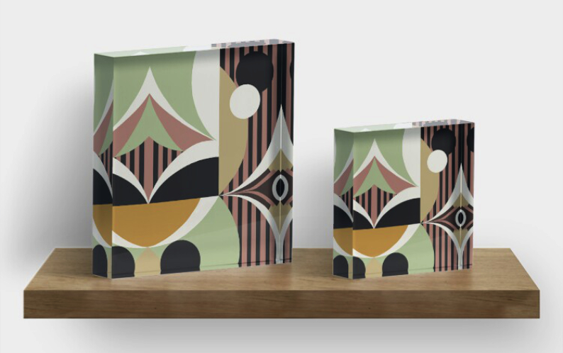 vendita di oggetti artistiche personalizzati, red bubble