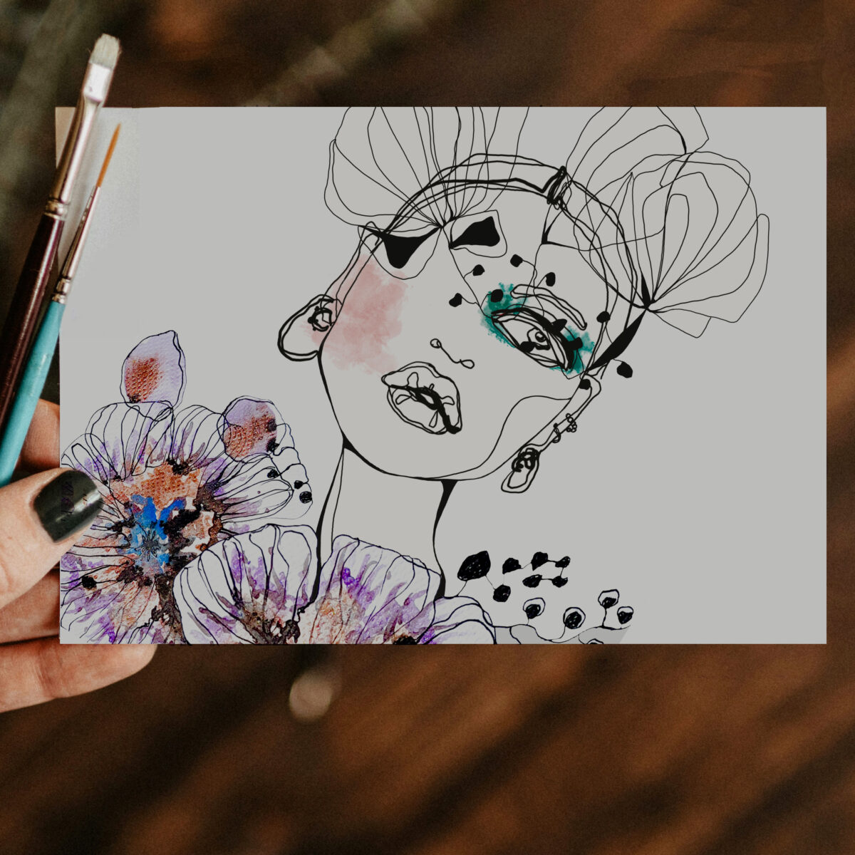 Custom stationery - Beauty event