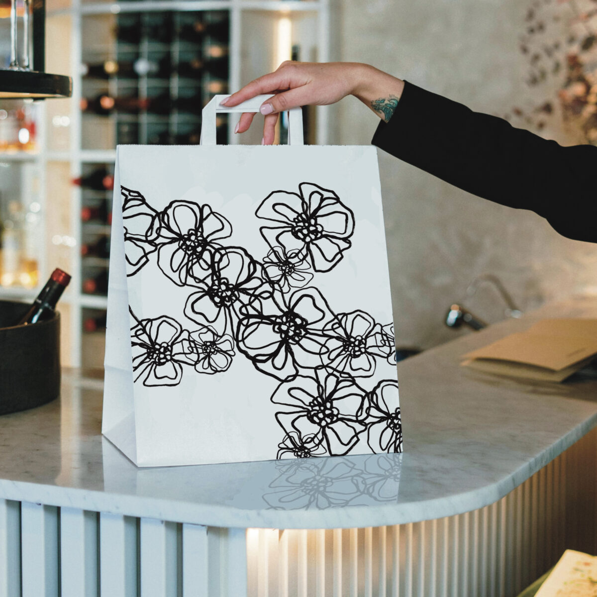 Commissioni illustrate - shopper illustrate -packaging design